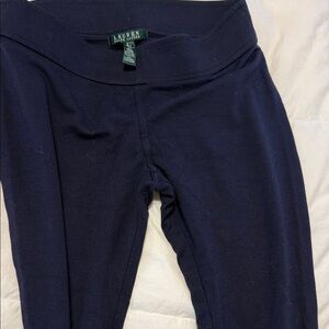 Lauren Ralph Lauren Navy Leggings
